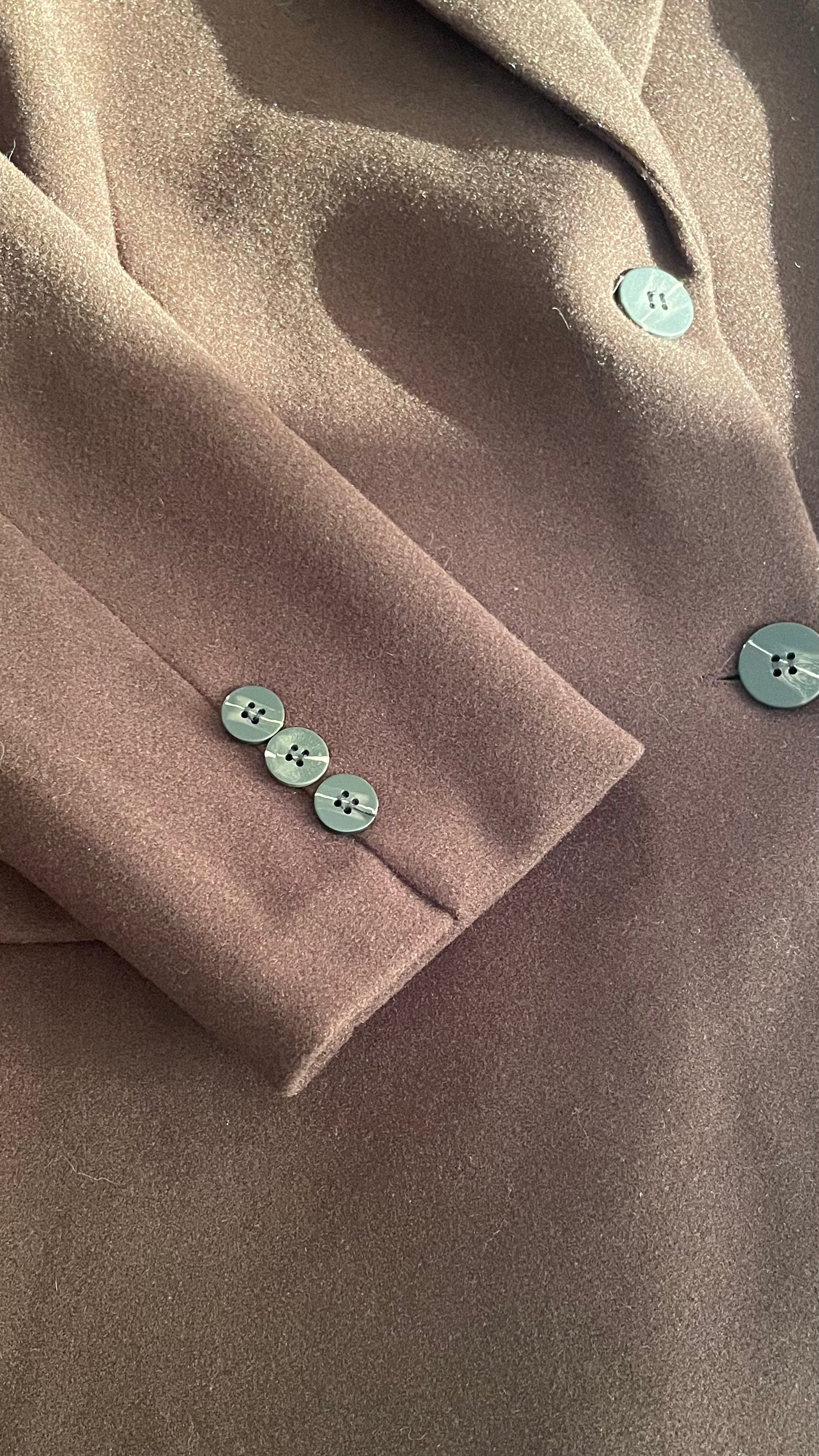 Manteau chocolat