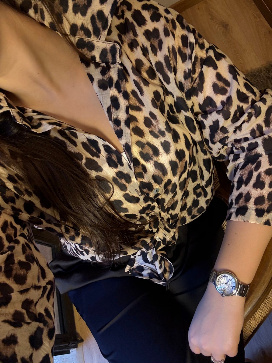 Chemise léopard