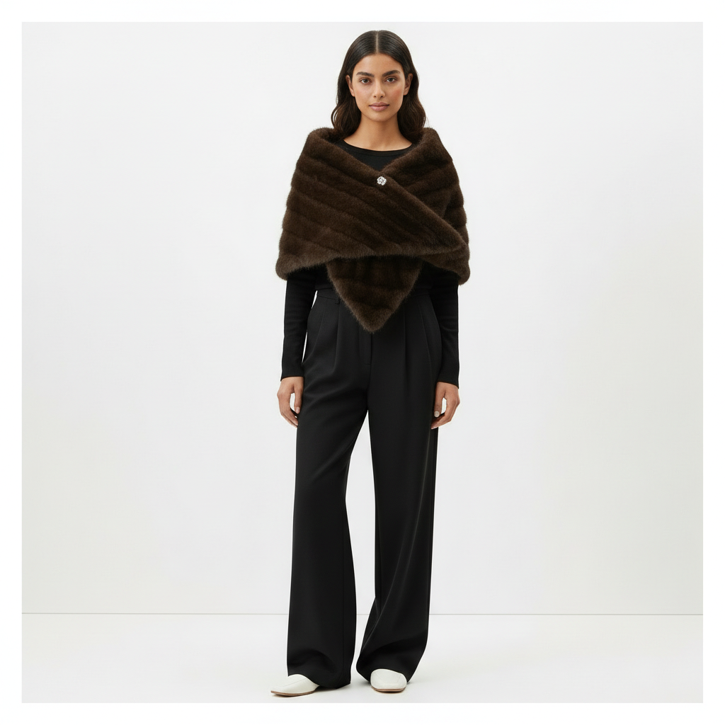 Écharpe en fourrure