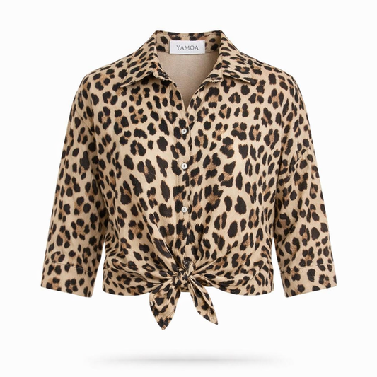 Chemise léopard