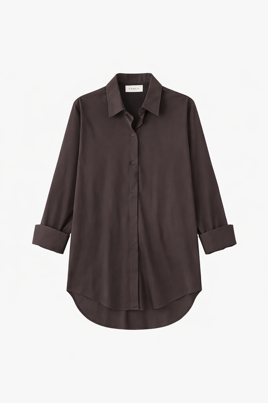 Chemise chocolat