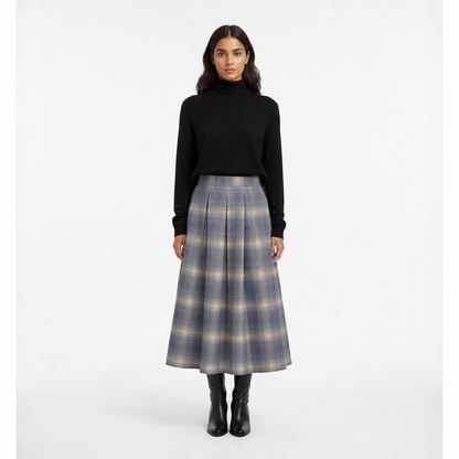 Jupe à carreaux