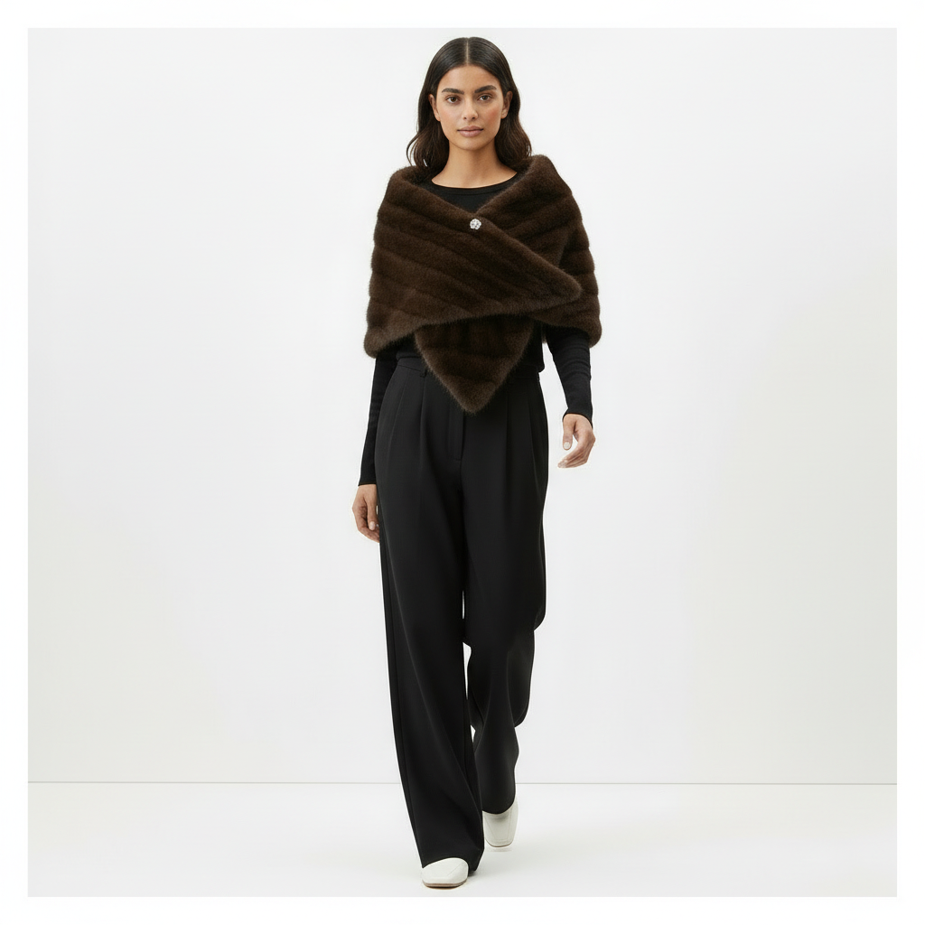 Écharpe en fourrure