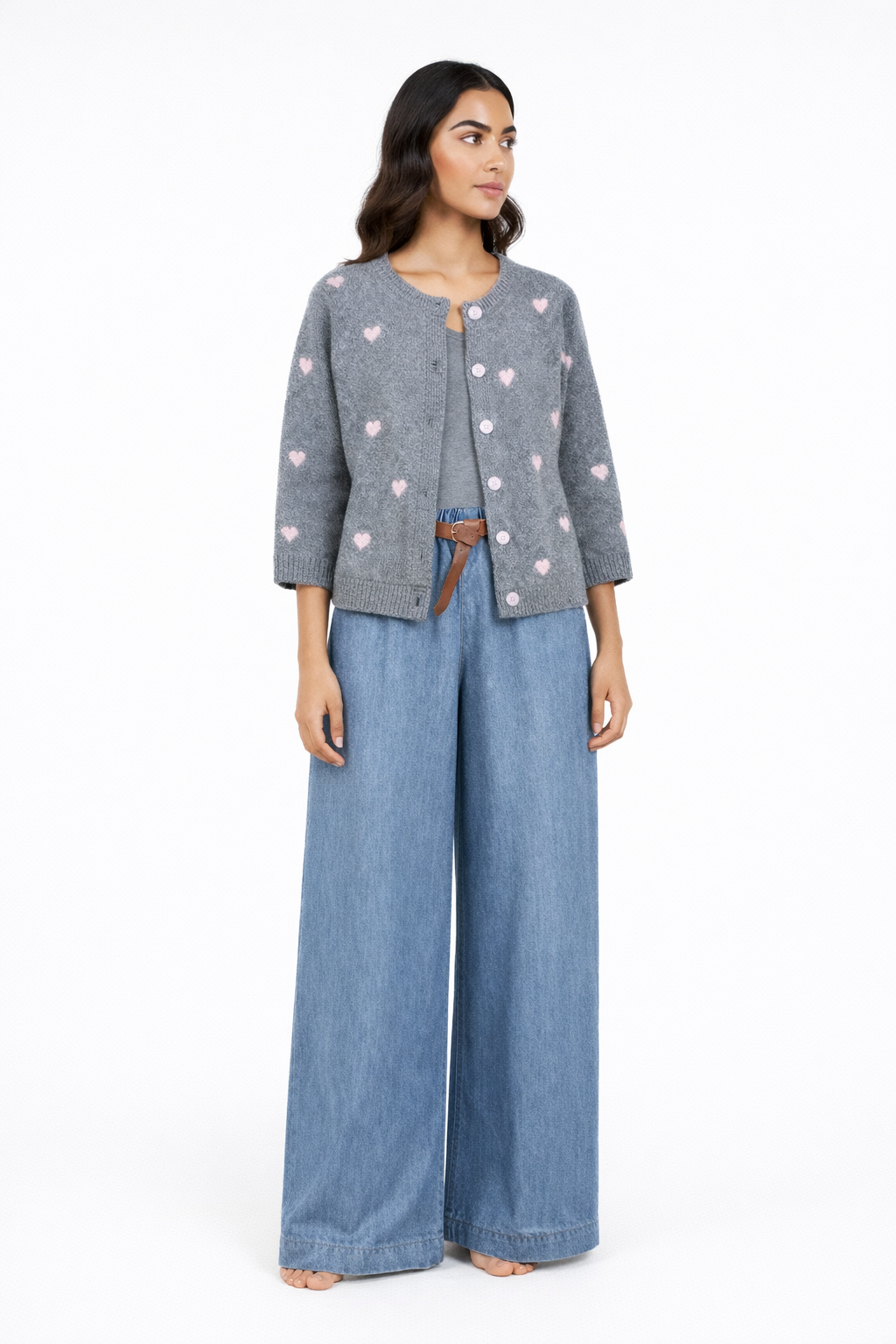 Pantalon jeans tencelle