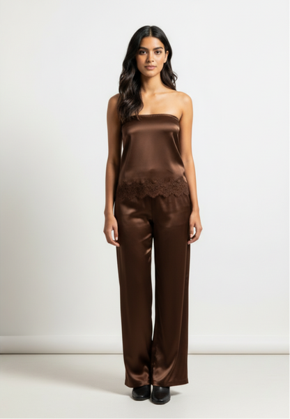 Ensemble Bustier en Soie