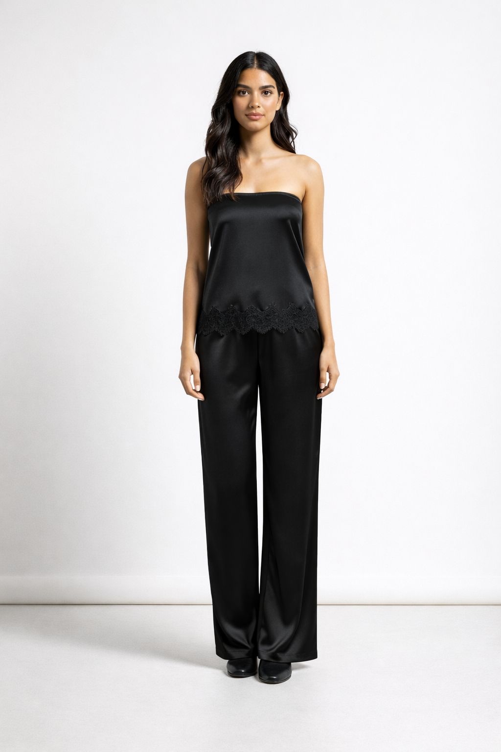 Ensemble Bustier en Soie