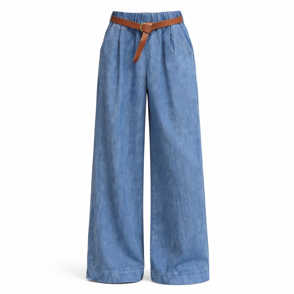 Pantalon jeans tencelle