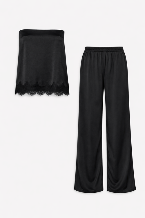 Ensemble Bustier en Soie