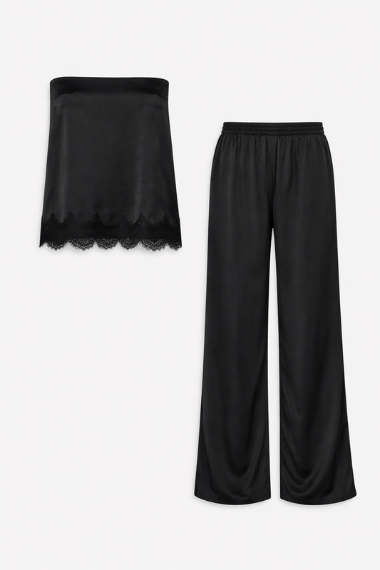 Ensemble Bustier en Soie