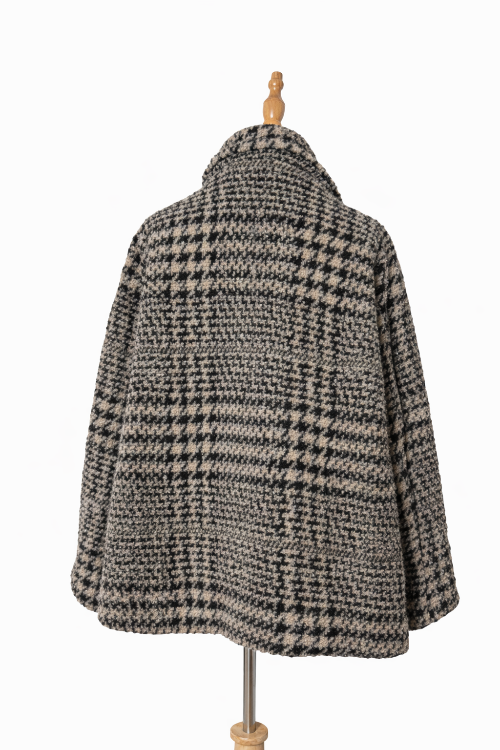 Manteau pied-de-poule