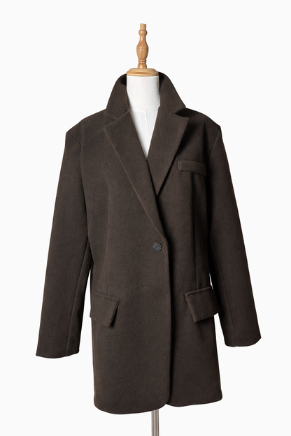 Manteau chocolat