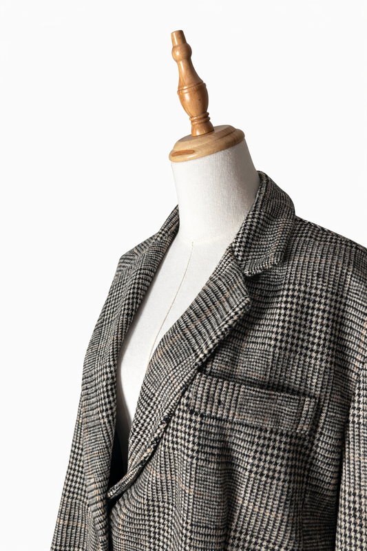 Veste à carreaux