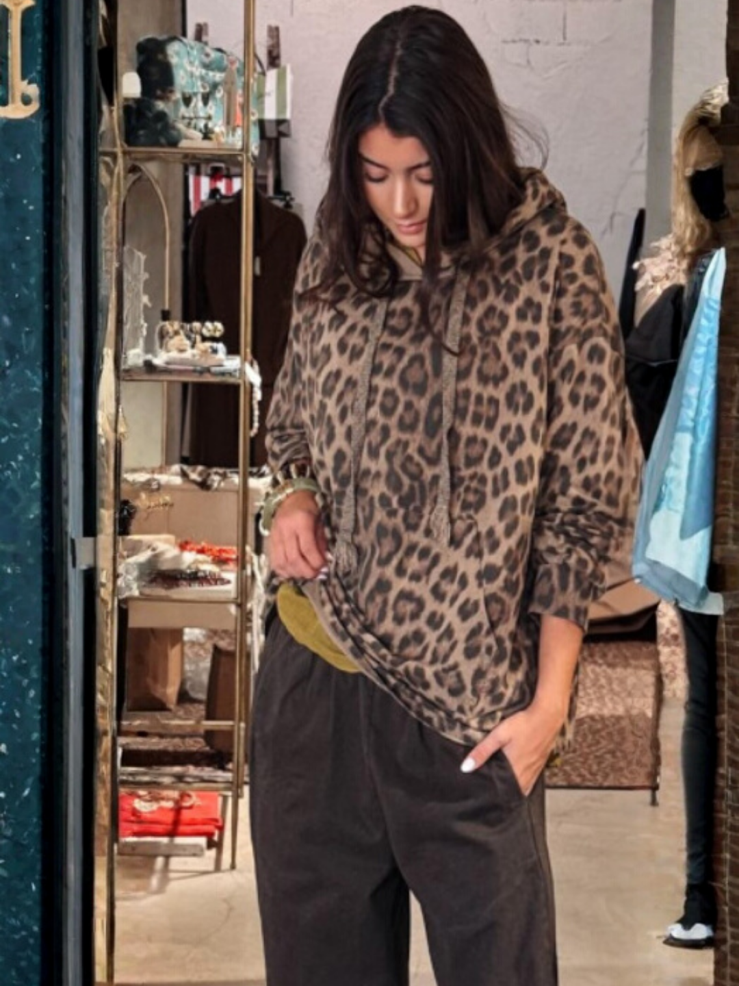 Sweat leopard