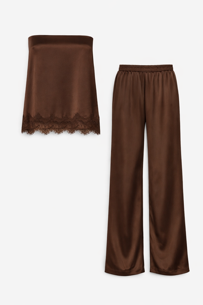Ensemble Bustier en Soie