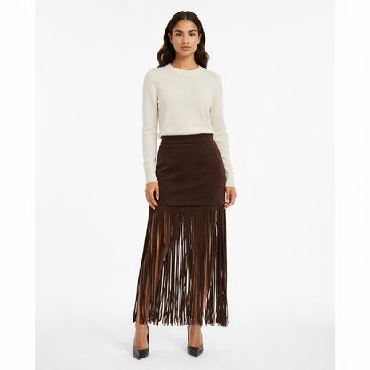 Jupe à franges