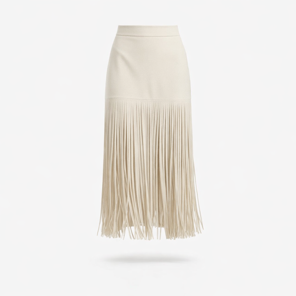 Jupe à franges
