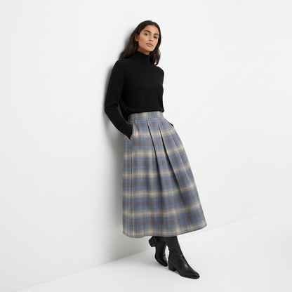 Jupe à carreaux