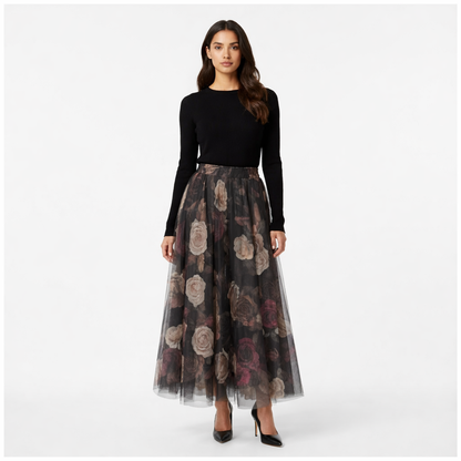 Jupes en tulle (Fleurs/Roses)