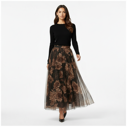 Jupes en tulle (Fleurs/Roses)