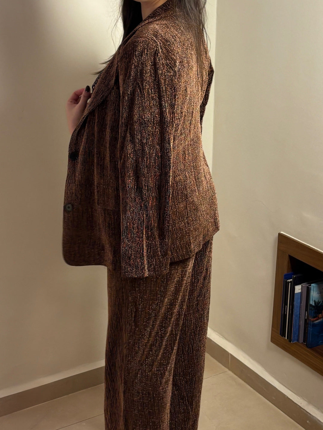 Ensemble blazer-pantalon