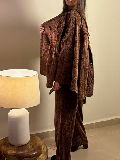 Ensemble blazer-pantalon