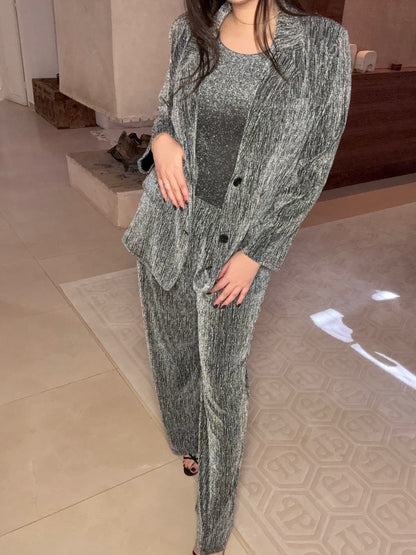 Ensemble blazer-pantalon