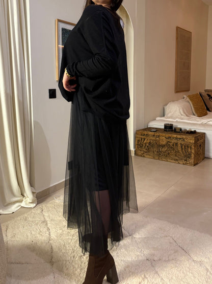 Jupe tulle noir