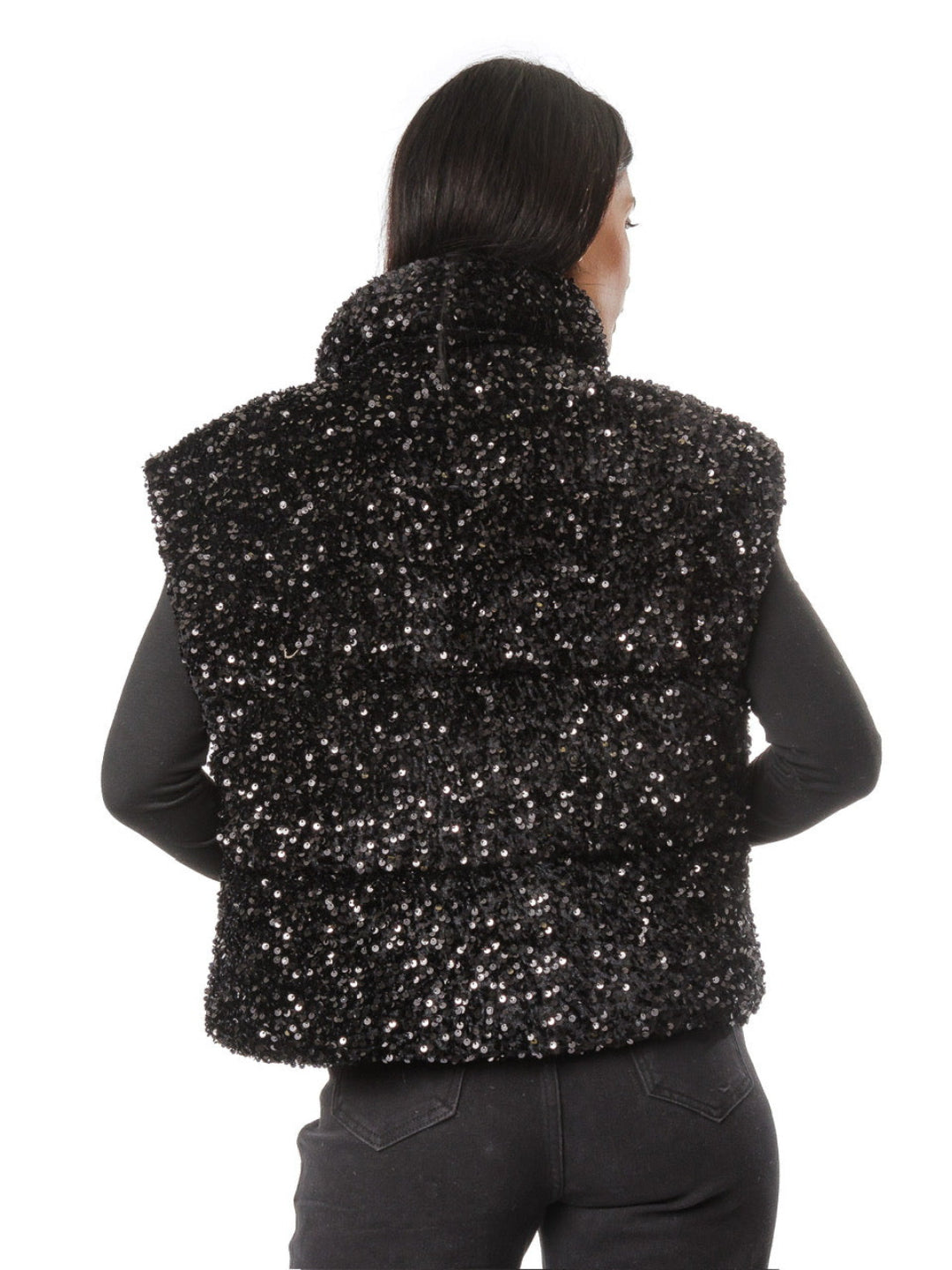 Doudoune Sequin sans manches