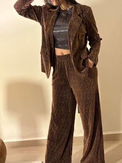 Ensemble blazer-pantalon