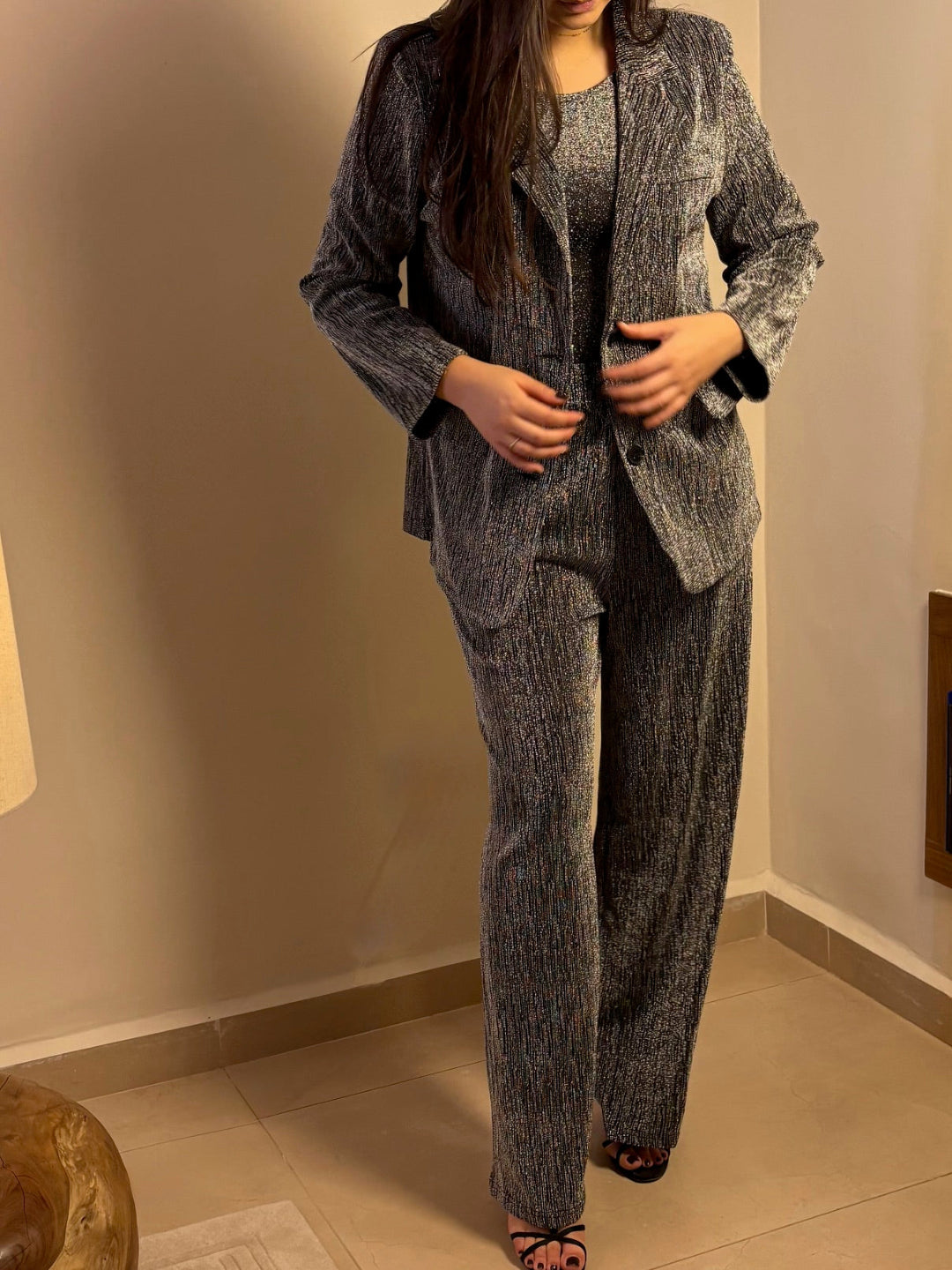 Ensemble blazer-pantalon