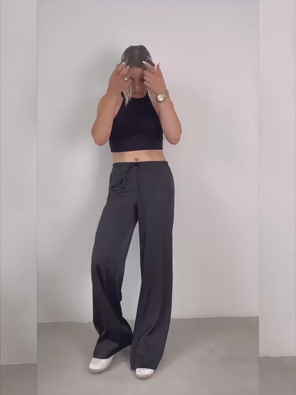 Pantalon soie