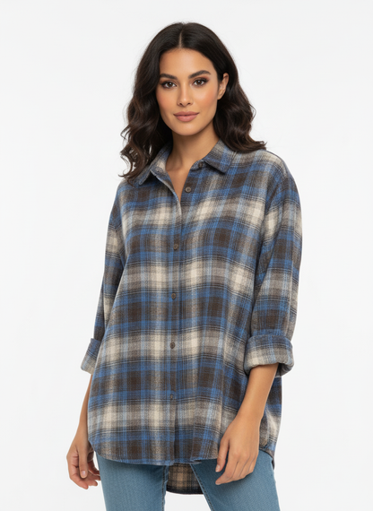 Chemise à carreaux